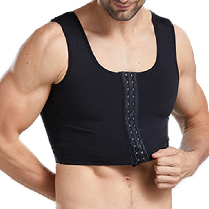 Men%20Chest%20Binder%20Gynecomastia%20Compression%20Vest%20for%20Post%20Surgery%20Breathable%20Buckle%20Underwear%20Tank%20Top%20Breast%20Reduction%20Shapewear%20-%20Image%207
