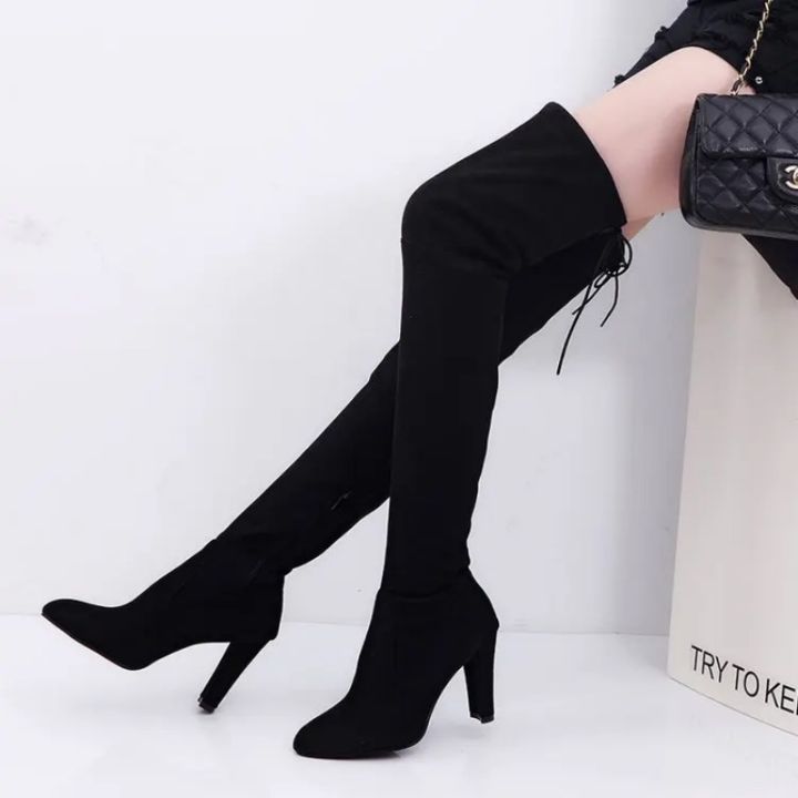 Winter%20Women%20Over%20The%20Knee%20Boots%20Stretch%20Fabrics%20High%20Heel%20Slip%20on%20Shoes%20Pointed%20Toe%20Woman%20Long%20Boots%20Size%20Plus%20Size%2043%20-%20Image%205