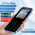 MKTEL 14 Pro Max Feature Phone Four SIM Card Standby. 
