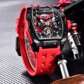 PAGANI DESIGN 2026 42MM New Alien Hollow Back Transparent Movement Luxury Men Watch Sapphire Glass Automatic Men Watches For Men.