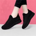Women's Breathable Non-slip Platform Fashion New Casual Shoes Korean Running Shoes Black Sneakers Shoes for Women 2024 Autumn. 