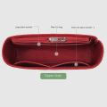 For Chanel19 Flap Handbag Felt Cloth Insert Bag Organizer Makeup Handbag Organizer Travel Inner Purse Cosmetic Bags.