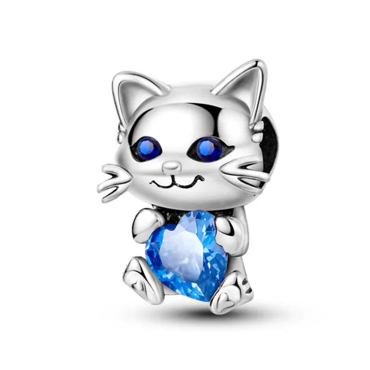 925%20Sterling%20Silver%20Cat%20Dog%20Pet%20Animal%20Paw%20Prints%20Series%20Charms%20Beads%20Fit%20Original%20Bracelets%20S925%20DIY%20Jewelry%20Gifts%20-%20Image%205