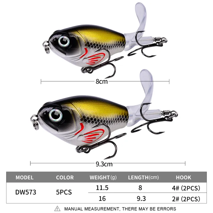 PROBEROS1PC%20Whopper%20Popper%20Topwater%20Fishing%20Lure%20-%20%20Artificial%20Hard%20Bait%20with%20Soft%20Rotating%20Tail%20for%20Bass%20Fishing%20Tackle%20-%20Image%204
