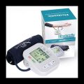 Electronic Digital Blood Pressure Monitor Sphygmomanometer. 