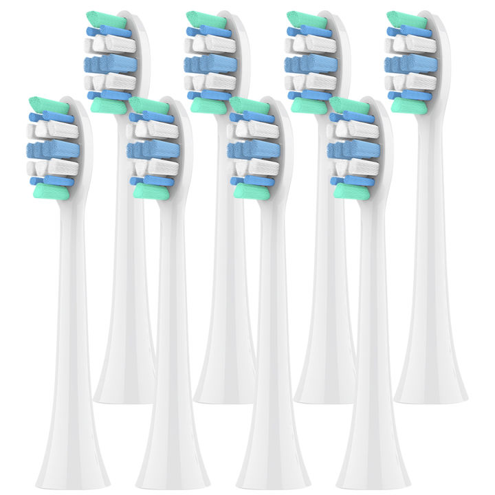 8pcs Replacement Toothbrush Heads Compatible with  Sonicare Replacement Electric Brush Head 4100 6500 6100 7500 5300 1100