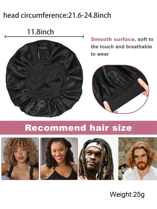 1Pcs%20Silk%20Bonnet%20for%20Sleeping%20Women%20Satin%20Lined%20Hair%20Bonnets%20for%20Sleeping%20Soft%20Elastic%20Band%20Silk%20Sleep%20Cap%20for%20Curl%20-%20Image%202