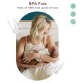 8PCS Duckbill Valves Wearable Breast Pump Replacement Parts Compatible with Eufy E10 E20 S1 Pro MomMed S21,S32 Breast Pump.