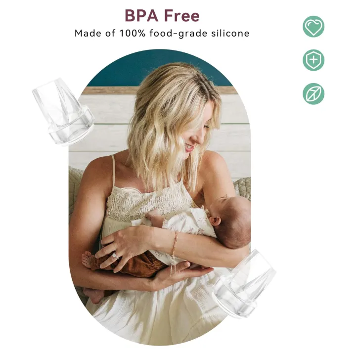 8PCS%20Duckbill%20Valves%20Wearable%20Breast%20Pump%20Replacement%20Parts%20Compatible%20with%20Eufy%20E10%20E20%20S1%20Pro%20MomMed%20S21,S32%20Breast%20Pump%20-%20Image%203