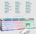 RGB GAMING KEYBOARD MOUSE COMBO  G21B SEMI Mechanical Keyboard FULL RGB 7 Colors Mouse  PAK FF. 