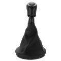 For VW Volkswagen Transporter T5 T5.1 T6 Gp 2003-2011 Car Gear Stick Shift Knob Leather Gaiter Boot Cover 5 6 Speed Accessories.