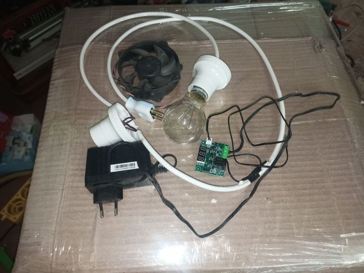 incubator complete wiring
