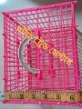 Plastics Cage for Birds-Locally made, Bird Carrying Cage, Size: L 8 Inch, W 6 Inch, H 6 Inch, Rectangle Shape-Multi Color-01 pc. 