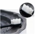 10000 Bristle Micro Nano Toothbrush for Sensitive Teeth and Gums Care, Extra Soft Silko Toothbrush for Adults and People with Braces  ergonomic toothbrush for comfortable grip, safe and durable nano toothbrush for adults, (No Color Choice) Random Color. 