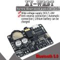 Bluetooth 5.0 Decoder Stereo mp3 lossless Audio Module Wide Voltage Voltage Adjustable Speaker Power Amplifier XY-WRBT.