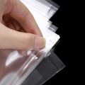100pcs/lot Transparent Self Adhesive Seal Bags OPP Plastic Cellophane Bags  Bag & Pouch Jewelry Packaging Bags. 