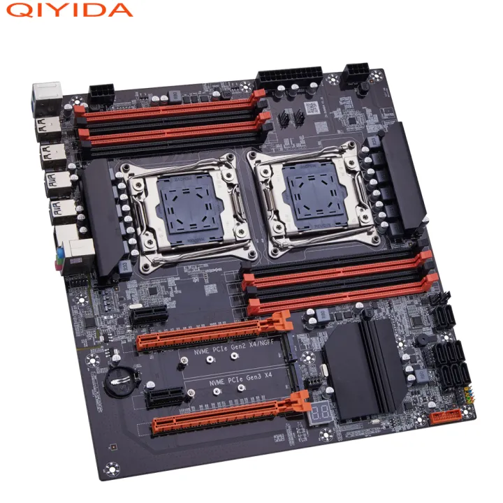QIYIDA%20X99%20Motherboard%20Dual%20X99%20C612%20Chip%20Supports%20LGA%202011-3%20CPU%20DDR4%20RAM%20NVME%20NGFF%20M.2%20USB3.0%20SATA3.0%20PCI16X%20-%20Image%203