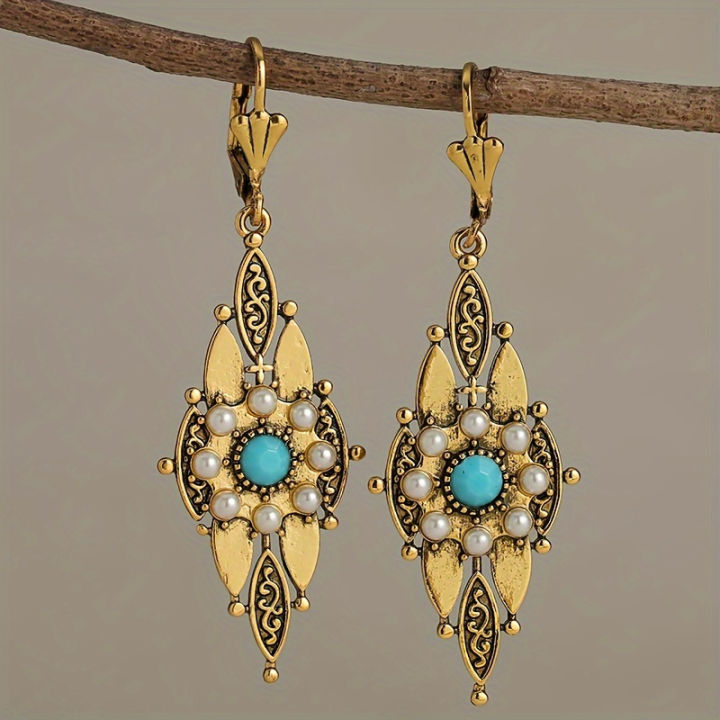 New%20Retro%20Originality%20Exaggerated%20Hollow%20Palace%20Style%20Round%20Earrings%20Bohemian%20Fashion%20Women's%20Festival%20Party%20Accessories%20Jewelry%20-%20Image%205