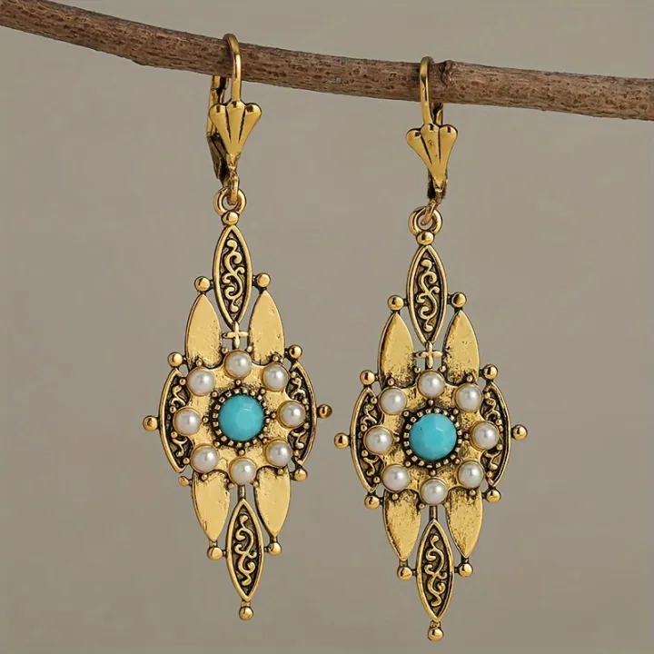 New%20Retro%20Originality%20Exaggerated%20Hollow%20Palace%20Style%20Round%20Earrings%20Bohemian%20Fashion%20Women's%20Festival%20Party%20Accessories%20Jewelry%20-%20Image%205