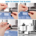 Blades For Cricut Explore 3/Air 2/Air/One/ Cricut Maker 3/Maker Sturdy Housing 30/45/60Degree Plotter Blades For Cricut Cutting.