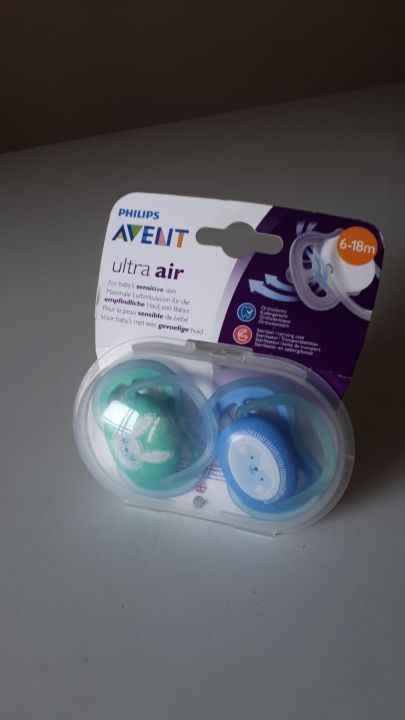 Philips%20Avent%206-18%20month%20Ultra%20Air%20Pacifier%0Afor%20sensitive%20skin%20of%20baby%20-%20Image%206