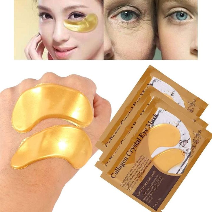 Pack Of 2 Collagen Crystal Eye Mask