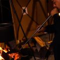 Outdoor Camping Blow Fire Tube Blowpipe Collapsible High Effective Tiny Beach Garden Tool Camping Equipment Blowing Fire Stick. 