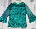 kids girls sequins fancy top blouse shirt. 