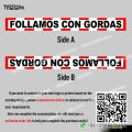 TESM FOLLAMOS CON GORDAS Scarf 3D Printed Chiffon Fabric Lightweight Neck Scarf Shawl for Daily Travel Party.