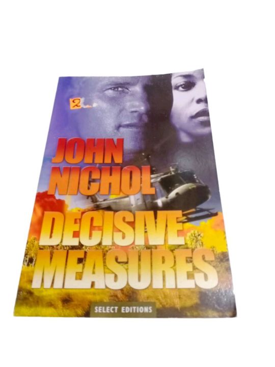Decisive Measure by john Nichol interesting English novel in second hand good condition