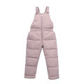 2024 Winter Down Overalls Pants Autumn Boys Girls Thick Warm Pants Kids High Quality Trousers New Children Ski Down Jumpsuit. 