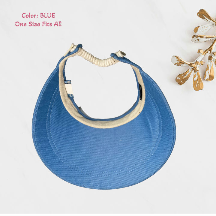 Women%20Summer%20Hat%20Multicolor%20Beach%20Hat%20Sun%20Visor%20Wide-brimmed%20Hat%20Adjustable%20UV%20Protection%20-%20Image%2010