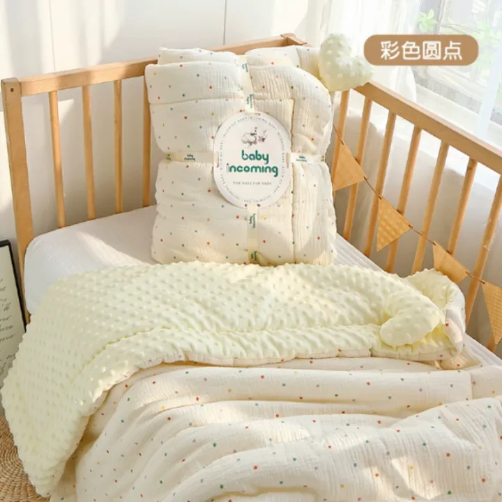 110x100cm%20110X140cm%20Flower%20Print%20Baby%20Quilt%20Newborn%20Nap%20Quilts%20Soft%20Cotton%20Infant%20Blanket%20Fall%20Winter%20Swaddle%20Wrapped%20Bedding%20-%20Image%202
