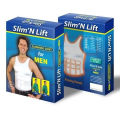 Slim 'n lift men's belly button slimming vest. 