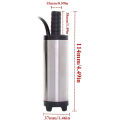 Electric Fuel Transfer Pump Water Oil Transfer Refueling Submersible Pump For Diesel Water Pump 12V 24V 38mm For Car Motorbike.