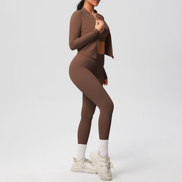 3pcs%20Sportswear%20Yoga%20Set%20Gym%20Sports%20Bra%20Zipper%20Jacket%20Leggings%20Clothes%20Sportswear%20Yoga%20Suits%20For%20Women%20Fitness%20Set%20Tracksuit%20-%20Image%203