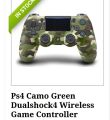 Ps4 Camo Green Dualshock4 Wireless Game Controller. 