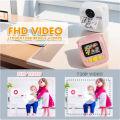 Children Digital Camera - High definition 1080P pixel instant shooting and printing photos can be stored as  for children. 
