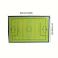 Foldable Football Tactics Board Soccer Coaching Board Magnetic Soccer Clipboard Portable Football Coaches Blackboard. 