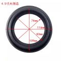 2Pcs  4.5 Inch Speaker Foam Surround Foam Edge Sponge Speaker Repair Parts Accessories For  / KENWOOD DIY. 