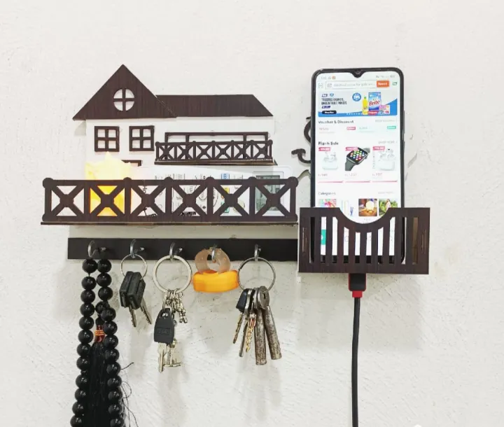 Wooden%20wall%20keychain%20and%20mobile%20phone%20holder%20wood%20wall%20keychain%20wood%20mobile%20charging%20stand%20keyholder%20-%20Image%209