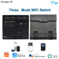 4CH WiFi Smart Switch Module AC/DC7-32V AC85-250V 10A Relay Momentary Toggle Interlock Switch Work with Tuya Alexa. 