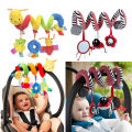 Baby Caterpillar Bed Around The Car Around Puzzle Baby Toys Frog Beetle Doll Baby Soothing Toys Pram Cot. 