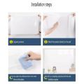 Whiteboard Wall Sticker Premium Static Cling No Damage to Wall Easy to Clean and Reuse for Home Office School Memo Message Board. 