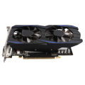 Computer Graphics Card 4GB Graphics Card Lower Working Temperature High Efficiency Low Noise ABS for Dual Fan Desktop Computer. 