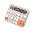 Electric Calculator Dexin DX-8869 | Mechanical Buttons multicolor, for Desktop financial accounting. 