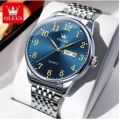 OLEVS Fashion Watch For Men | Silver Blue.