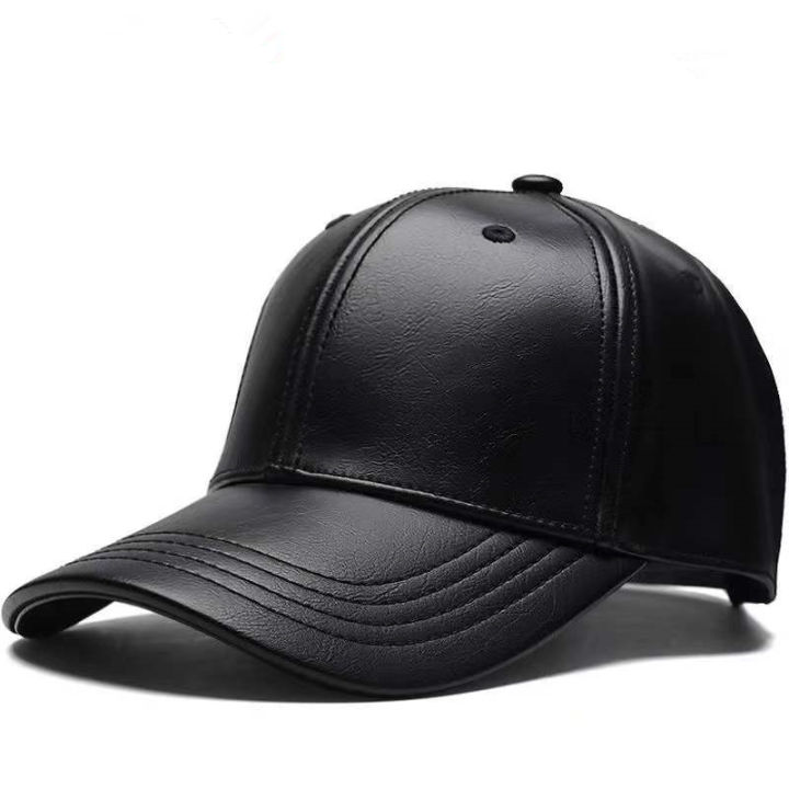 Unisex%20Solid%20Men%20Women%20Baseball%20Cap%20PU%20Leather%20Hip%20Hop%20Snapback%20Caps%20For%20Men%20Women%20Baseball%20Caps%20Adjustable%20Sun%20Hat%20trucker%20hats%20-%20Image%202