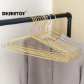 Delicate Metal Clothes Hangers Silver Gold Lightweight Sturdy Clothing Coat Hanger for Hanging Shirts T-Shirts Blouses.