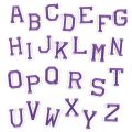 26PCS/Small A~Z Coloured Alphabet English Letters Clothes Stickers,Fabric Applique Iron On Patch Embroidery Sewing Supplies. 
